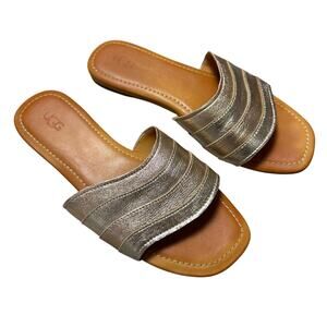 Ugg Ximena Metallic Slide Sandals